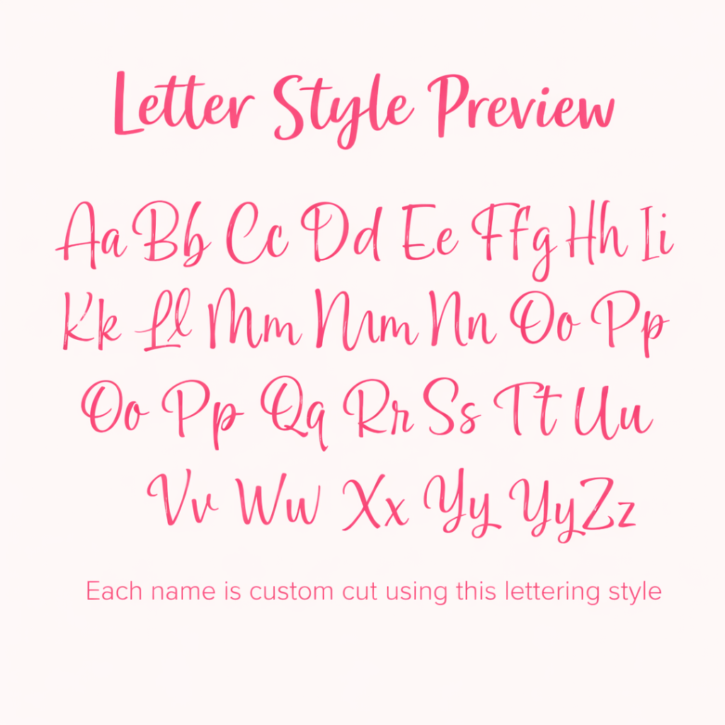 Personalized Wooden Name Sign | Custom Nursery Decor | Kids Room Name Sign