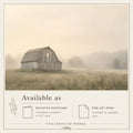 First Light | Rural Barn Art Print & Notecard