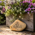 Stay Wild Engraved Garden Rock | Nature-Inspired Outdoor Décor